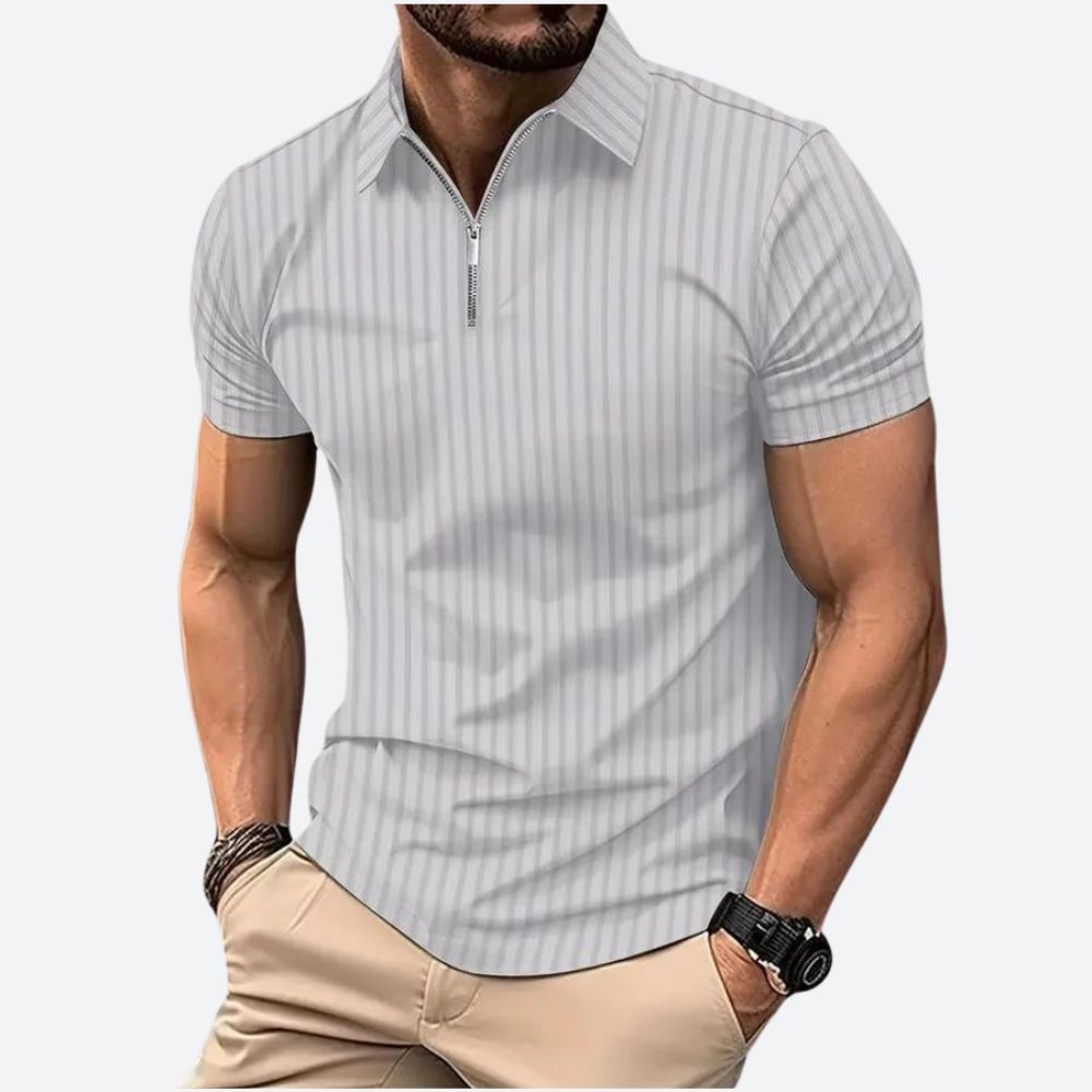 Elegant Getailleerd Poloshirt voor Casual en Formele Gelegenheden