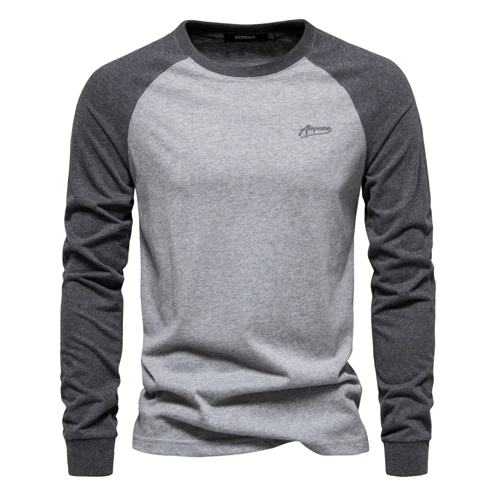 Sjoerd | Klassiek Lange Mouwen T-Shirt