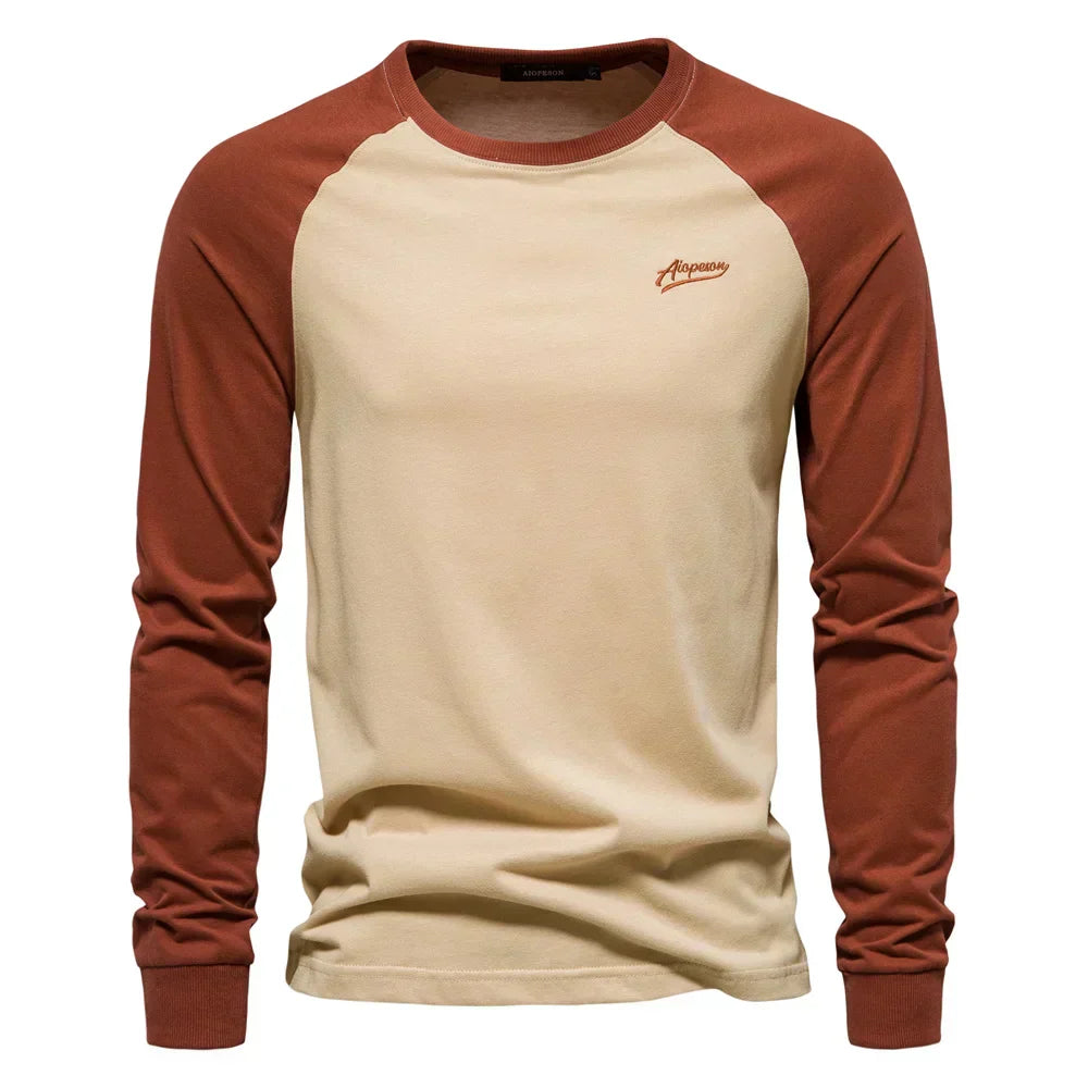 Sjoerd | Klassiek Lange Mouwen T-Shirt