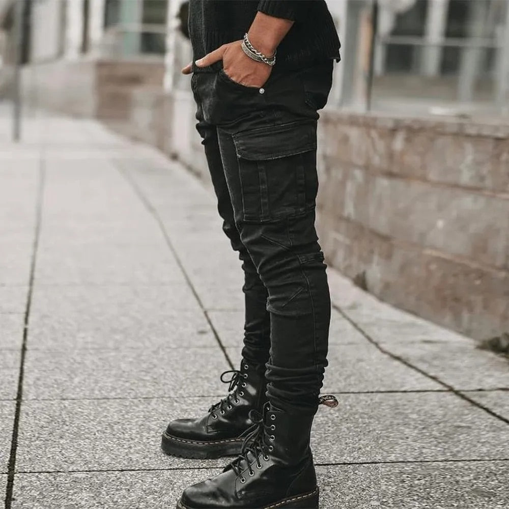 Denim Cargo Pants – Comfortabel en Stijlvol voor Elke Dag