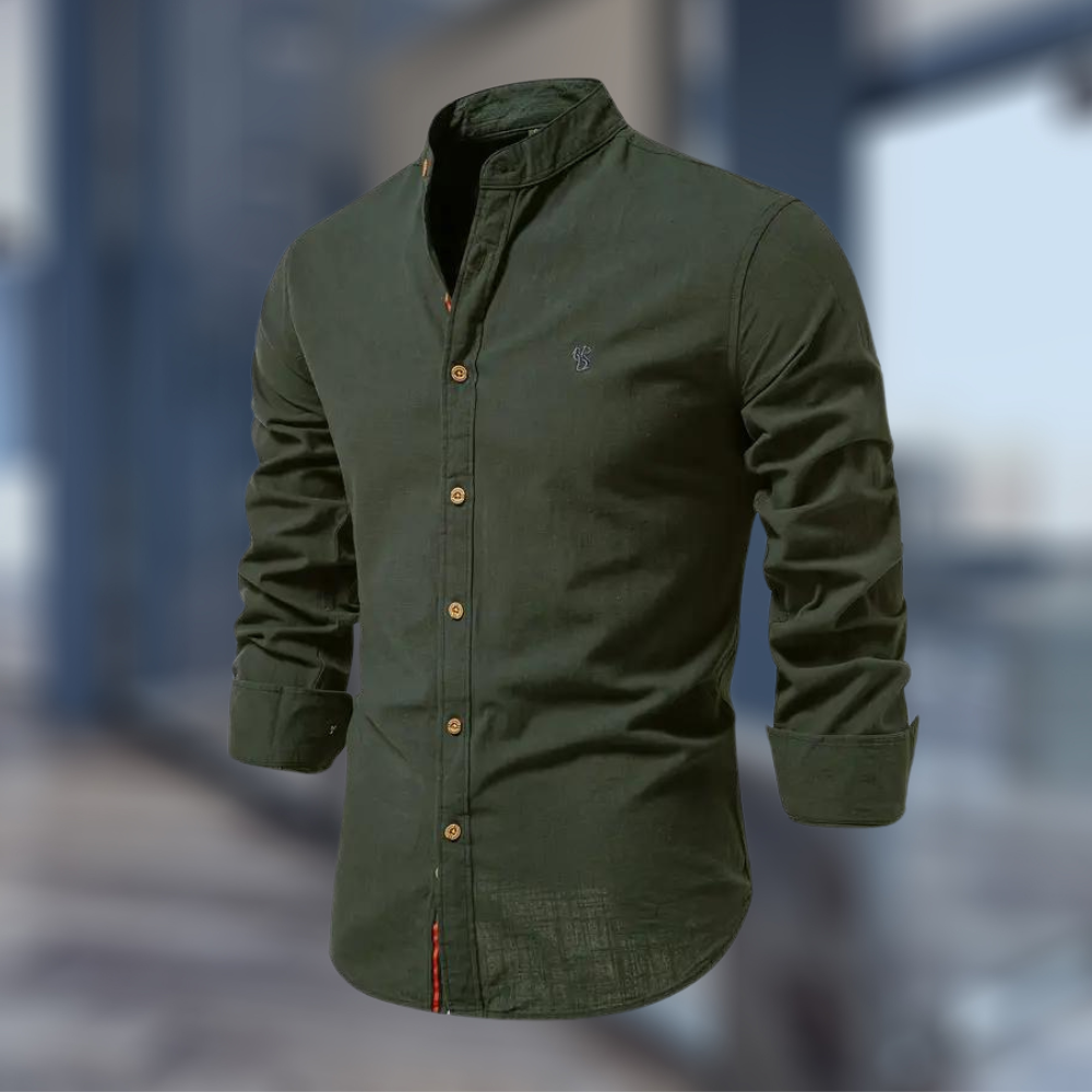 Trendy Poloshirt met Lange Mouwen