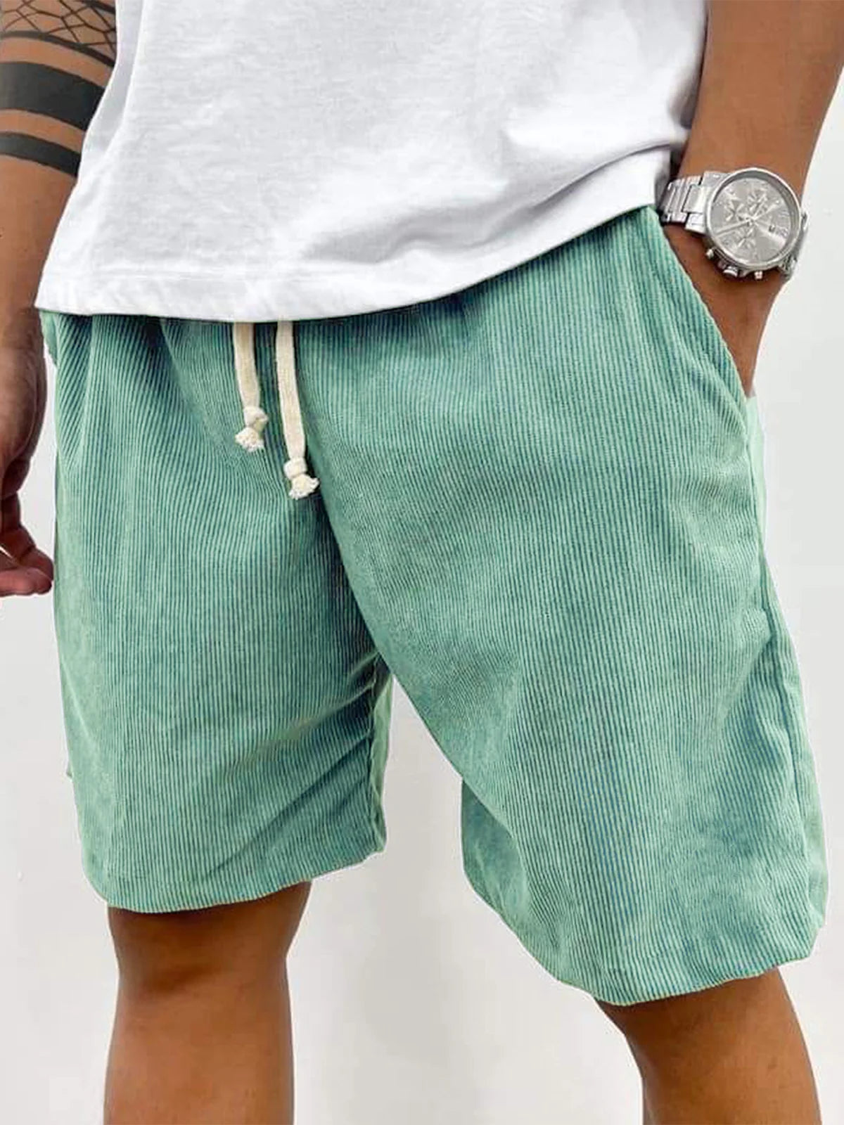 Niels | Corduroy Heren Shorts