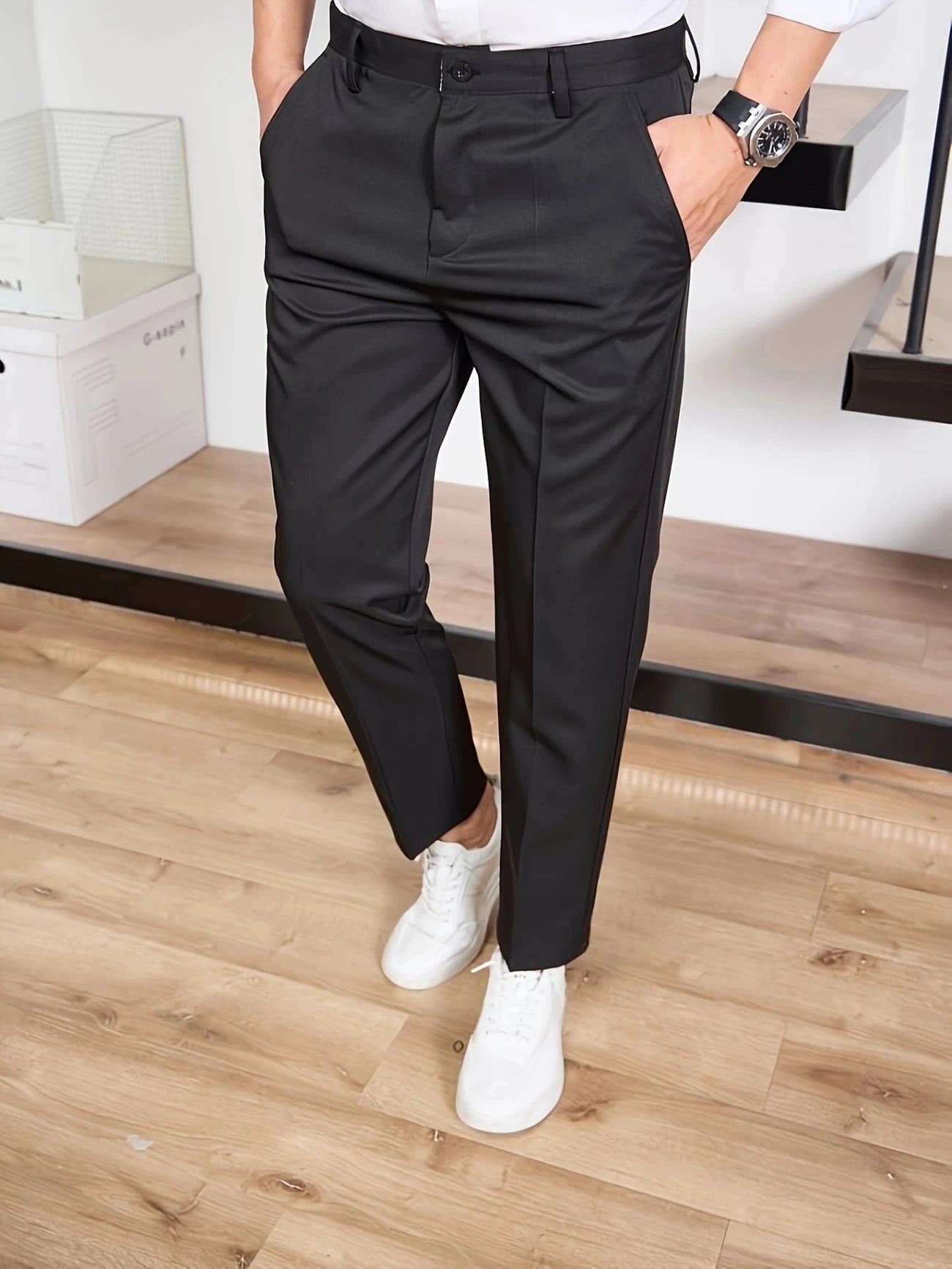 Daan | Casual Losse Business Broek