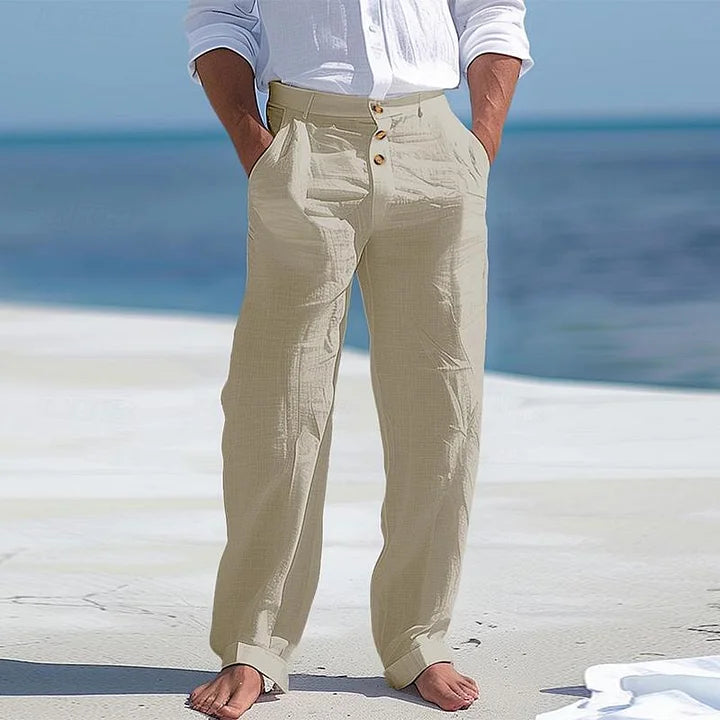 Mees | Heren Linnen Zomerbroek