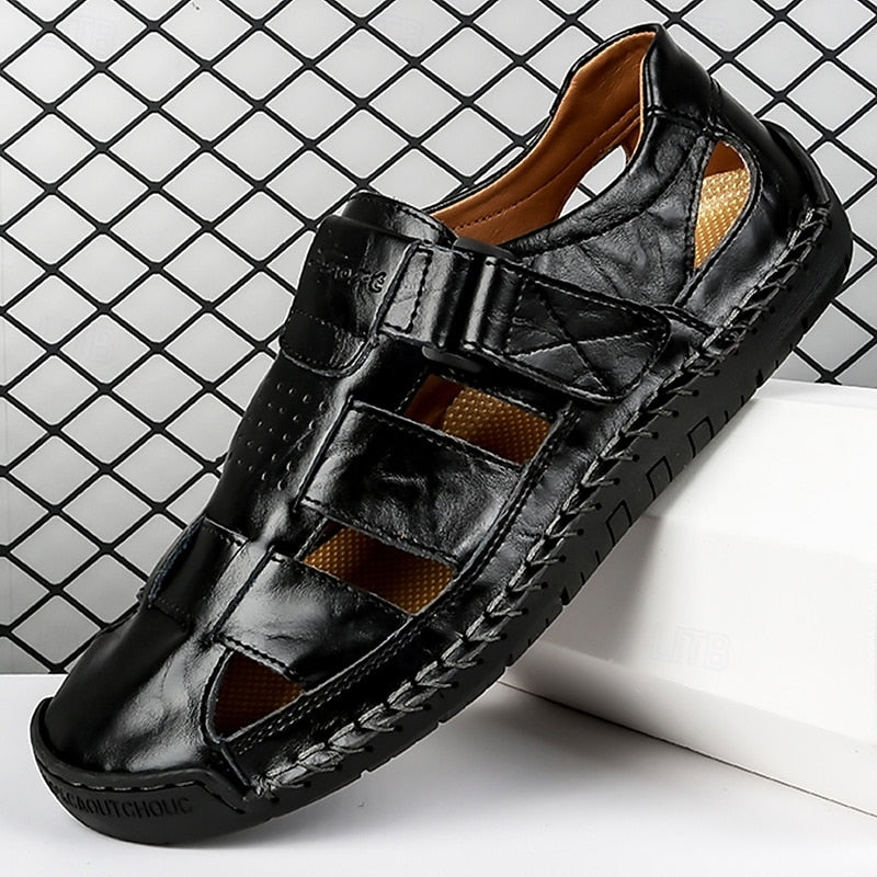 Fred - Leren Sandalen