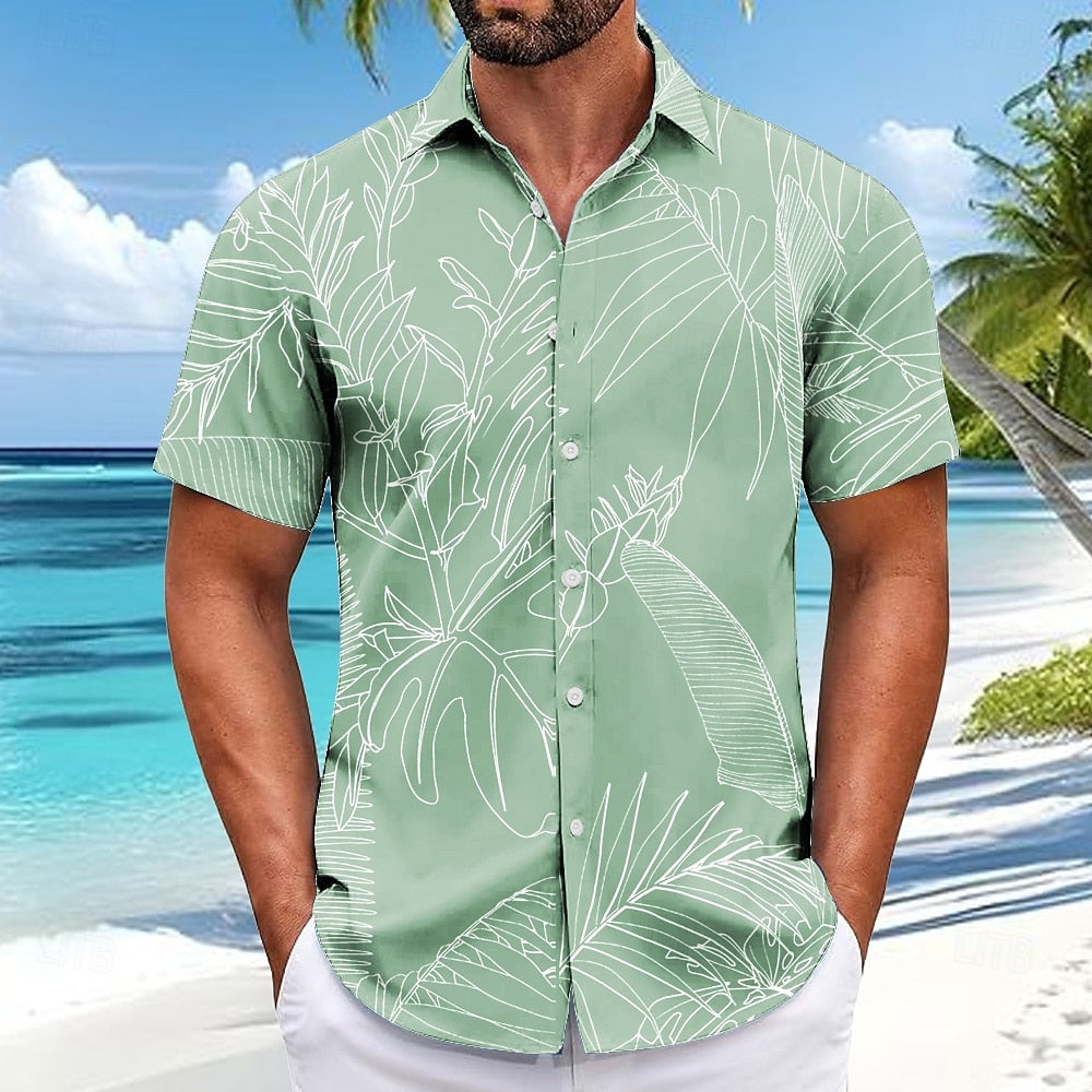 Dave - Tropisch Herenshirt