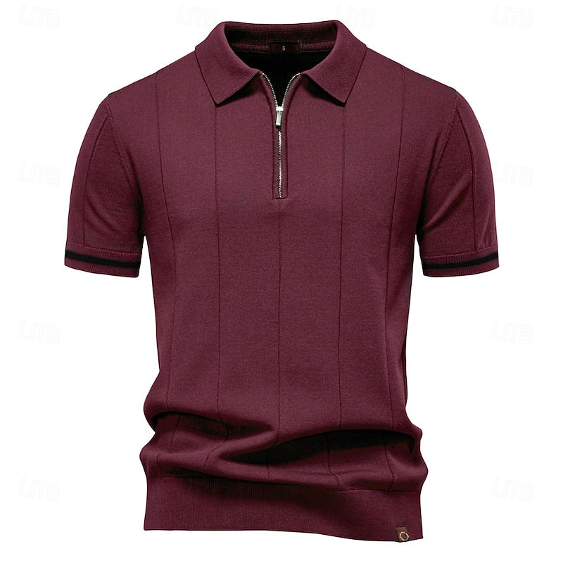 Hugo | Premium Zomerse Polo met Rits