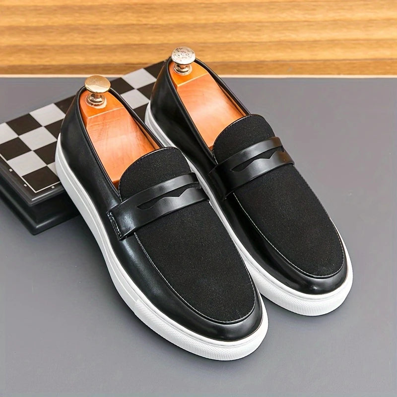 George | Italiaanse leren loafers voor stijlvolle mannen
