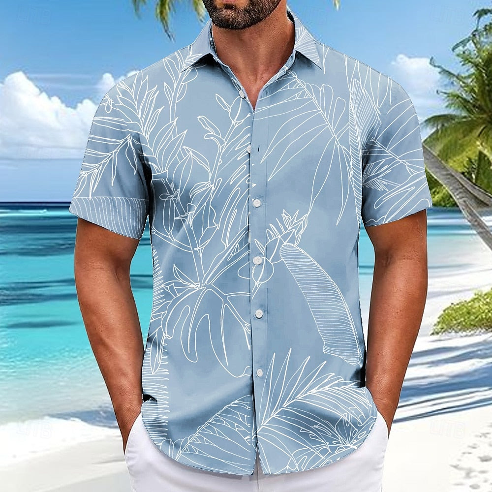 Dave - Tropisch Herenshirt