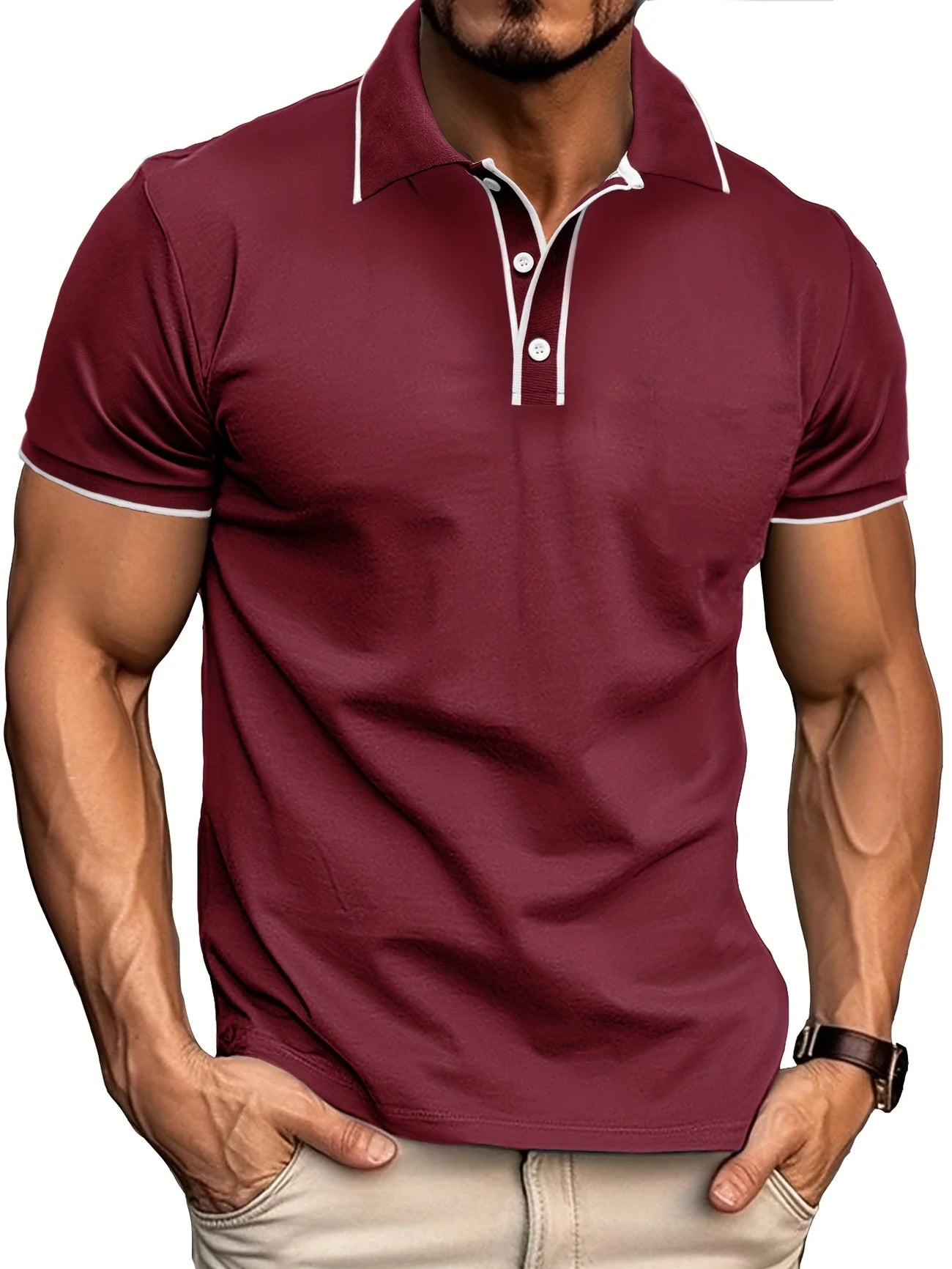 Bas | Casual Polo voor de Zomer