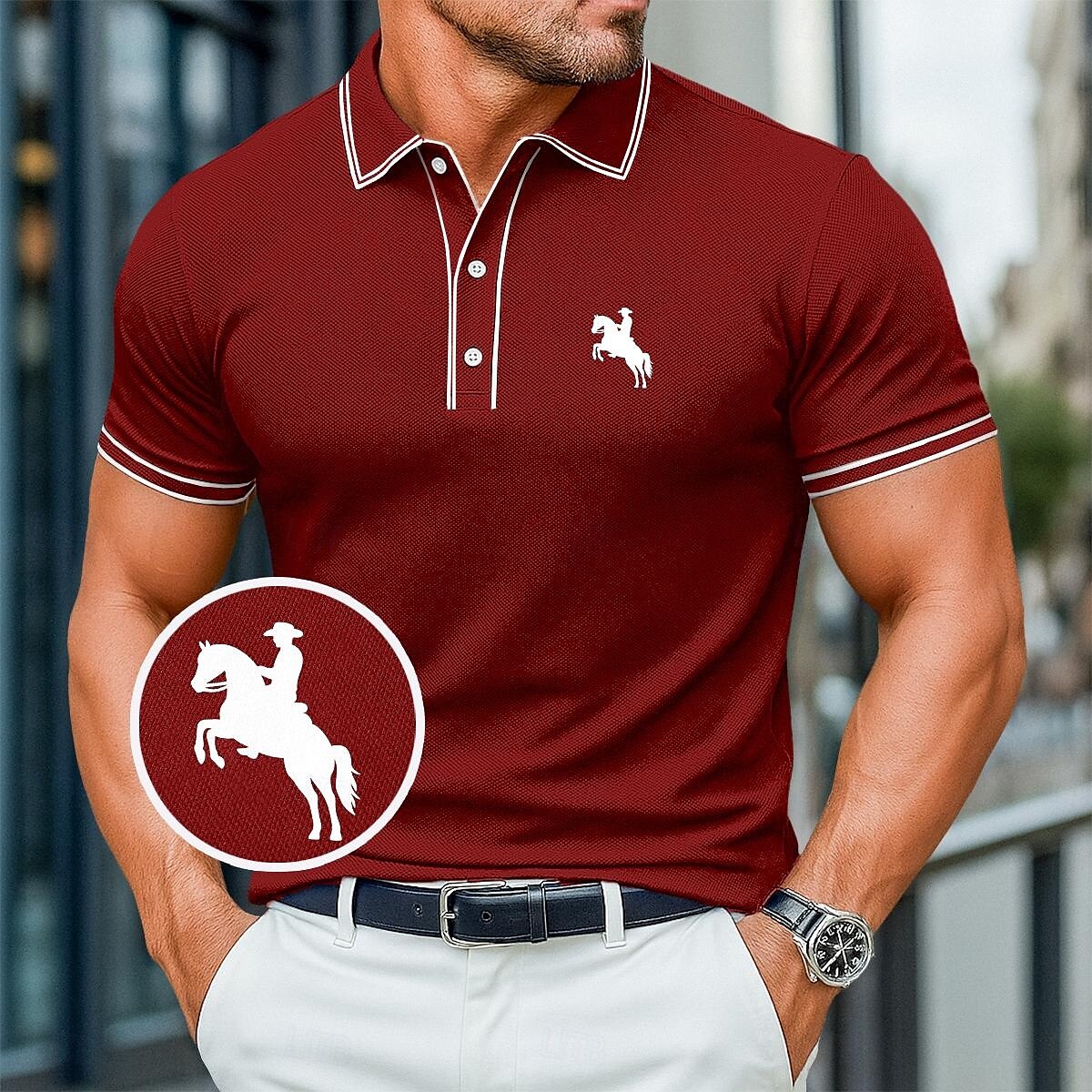 Dexter - Katoenen Poloshirt