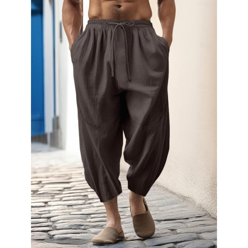 Ties – Linnen Zomerse Herenbroek