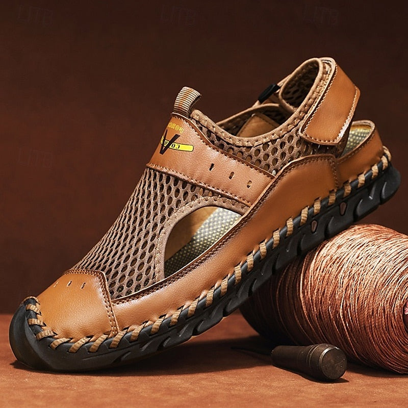 Anton - Orthopedische Mesh Sandalen