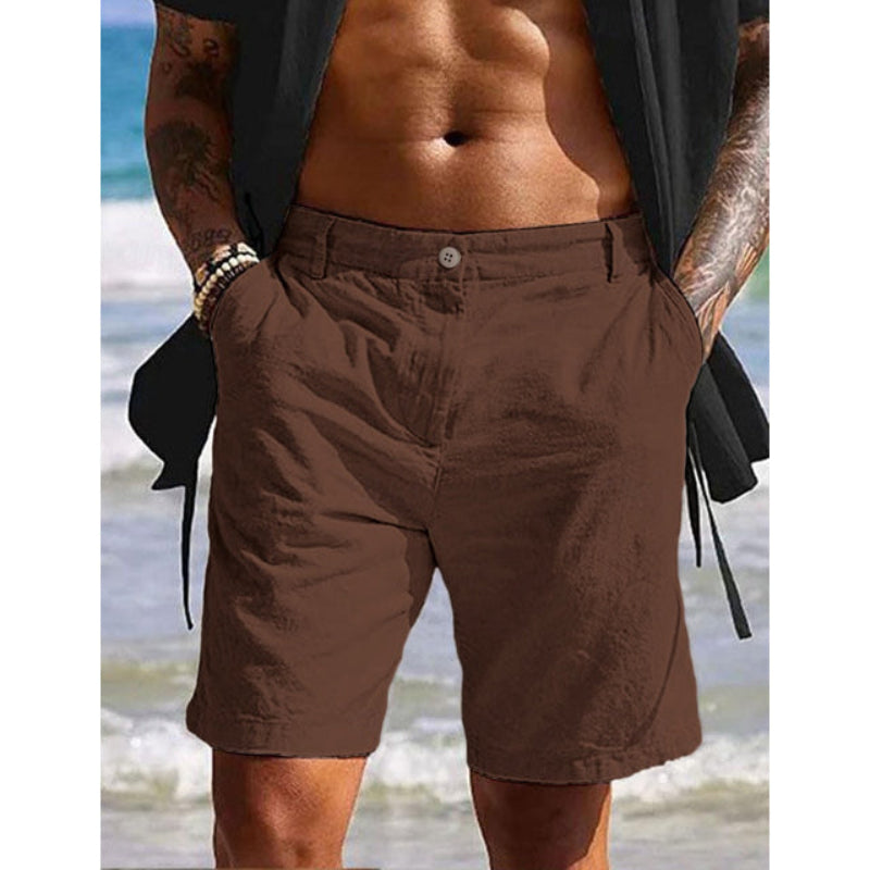 Sven – Zomerse Linnen Short