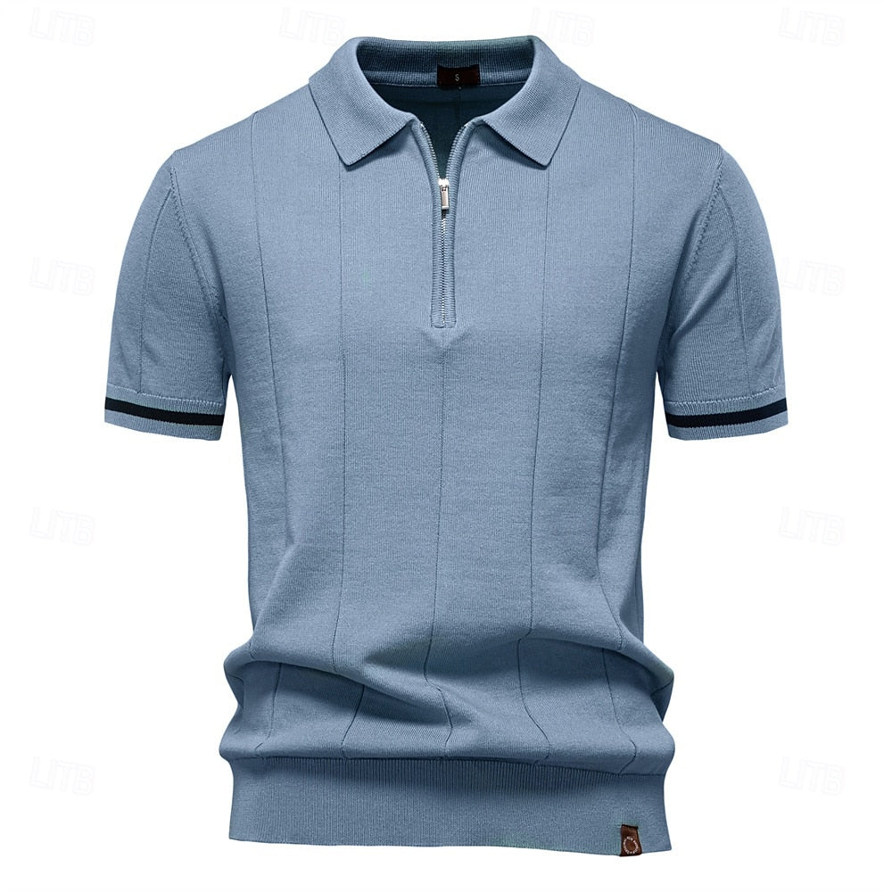 Hugo | Premium Zomerse Polo met Rits