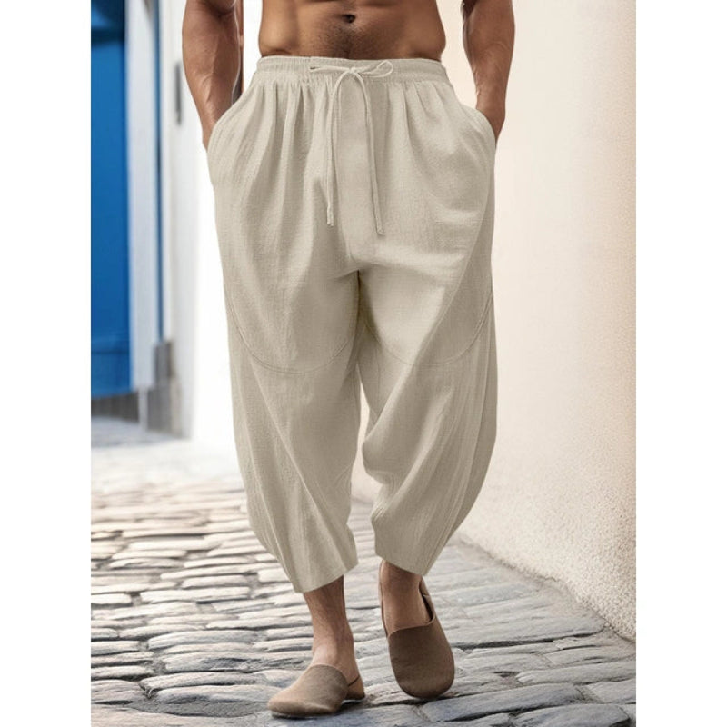 Ties – Linnen Zomerse Herenbroek