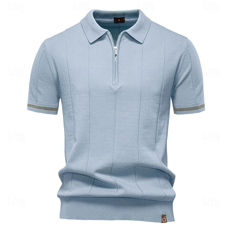 Hugo | Premium Zomerse Polo met Rits