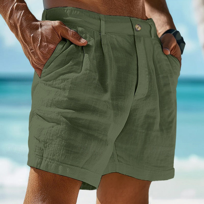 Luuk – Zomerse Linnen Short