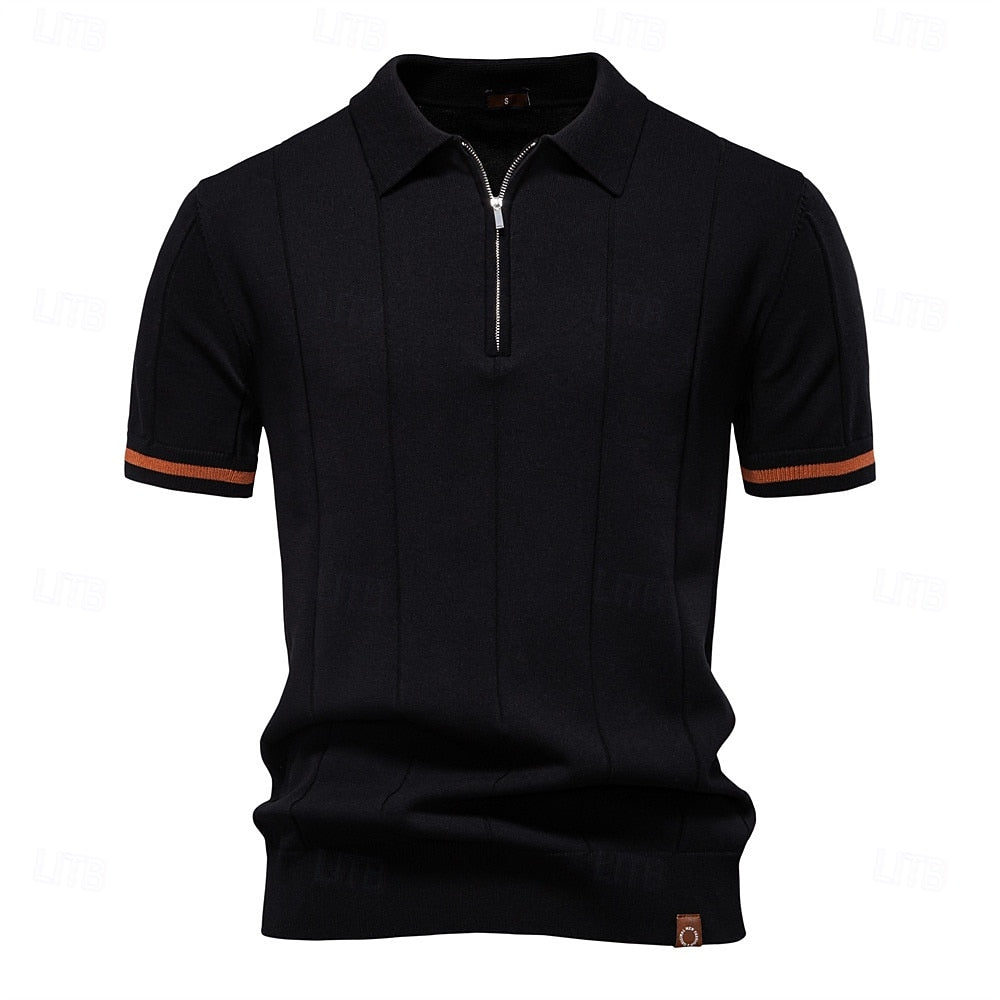 Hugo | Premium Zomerse Polo met Rits