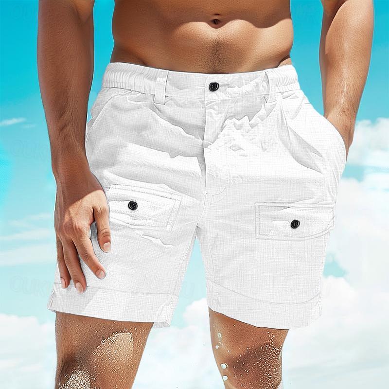 Bram – Zomerse Linnen Short